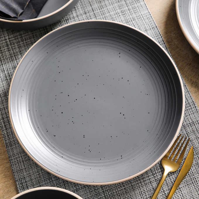 Stone + Lain Lauren 12-piece Stoneware Dinnerware Set - Retail $59