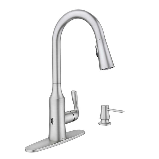 Like NEW - Moen Cadia Pulldown Kitchen Faucet, Touchless - Retail $249