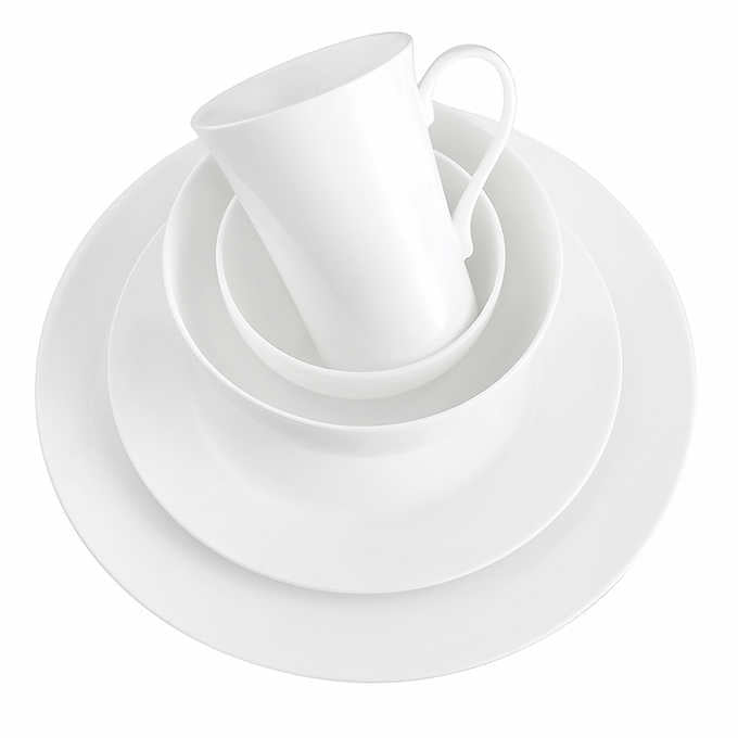 NEW - Mikasa Lausanne 40-piece Bone China Dinnerware Set - Retail $125