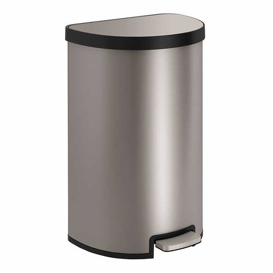 Like NEW - Costco - Kohler 45L Stainless Steel Step Trash Can - Retail $89