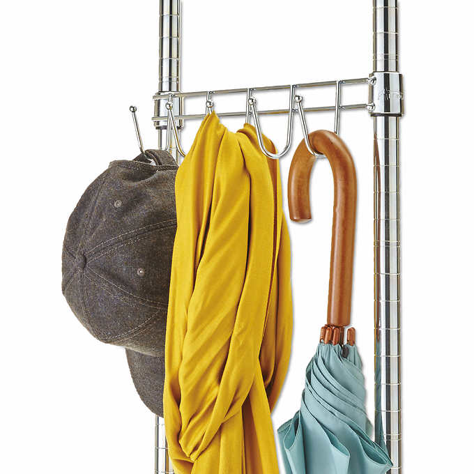 NEW - Alera Wire Garment Rack with Casters 48" x 18" x 75" NSF - Retail $139