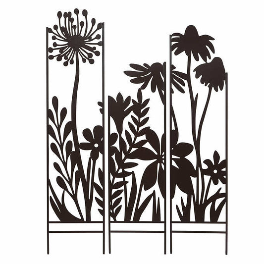 Costco -  3-Panel Garden Mural Stakes - Retail $114