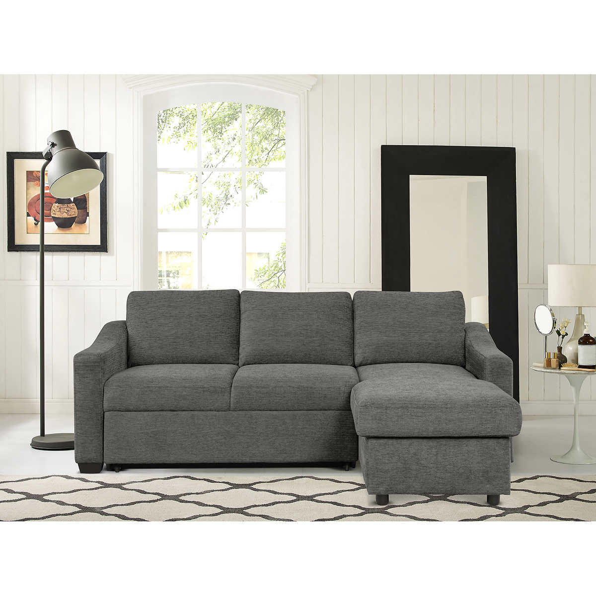 Costco - Coddle Aria Fabric Sleeper Sectional - Retail $1249