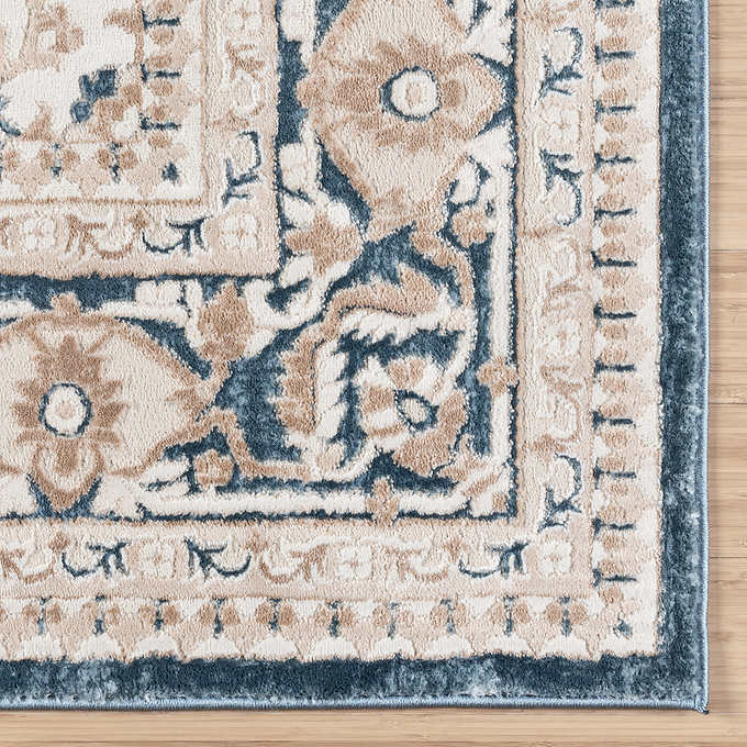 Like NEW - Costco - Barmond Area Rug, Belo Blue 7' 10" x 10' - Retail $239