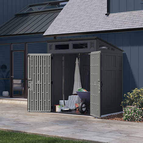Suncast 6' x 5' Modern Shed  (Out of box)