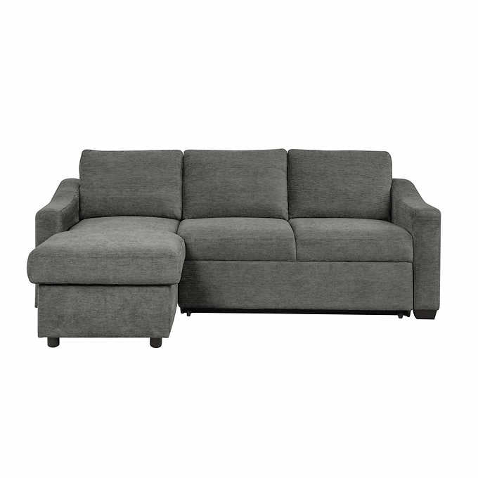 Costco - Coddle Aria Fabric Sleeper Sectional - Retail $1249