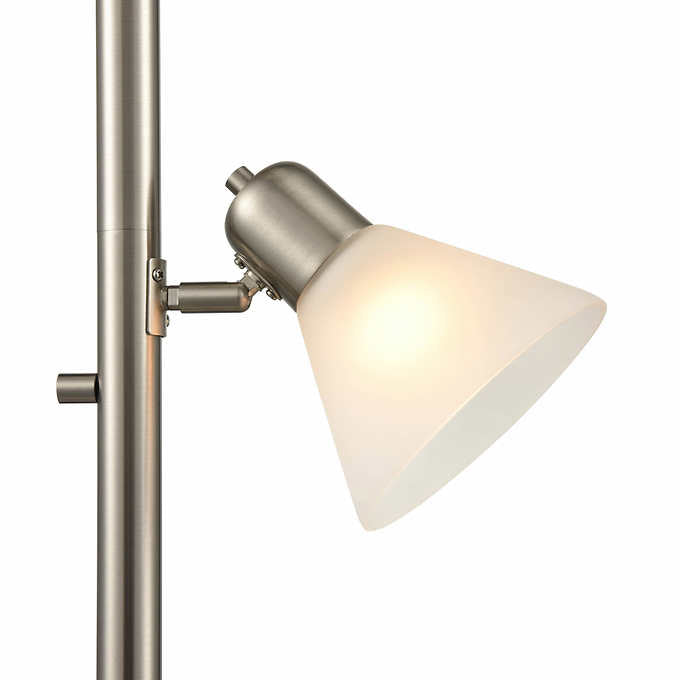 Costco - Torchiere Floor Lamp with Reading Light - Retail $84