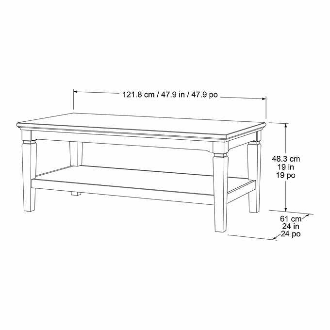 Costco - Blaine 3-piece Occasional Set - Retail $299