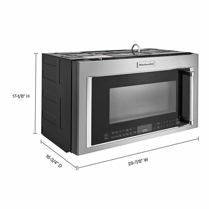 NEW - Kitchenaid 1.9 Cu. Ft. Over-the-range Convection Microwave With Air Fry Mode - Retail $799