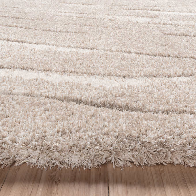 NEW - Costco - Plush Step Area Rug 8' 9" x 13' 1", Zedan - Retail $509