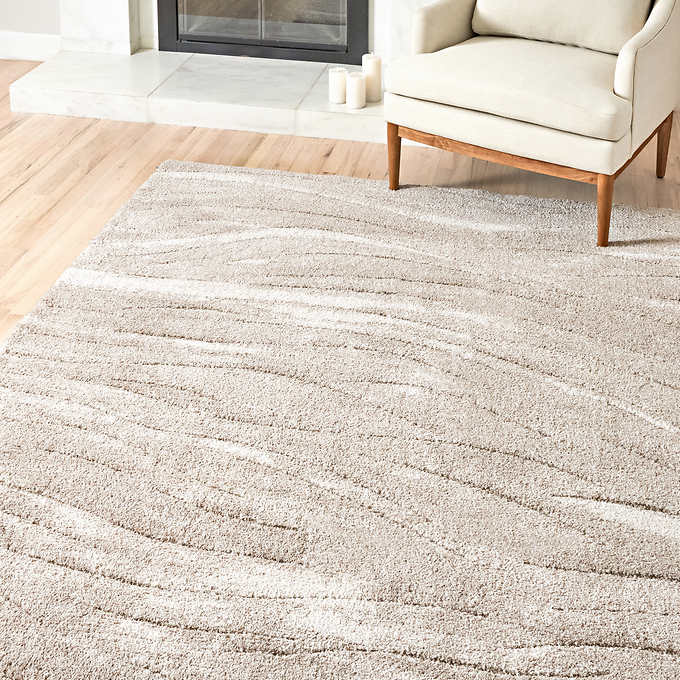 NEW - Costco - Plush Step Area Rug 8' 9" x 13' 1", Zedan - Retail $509