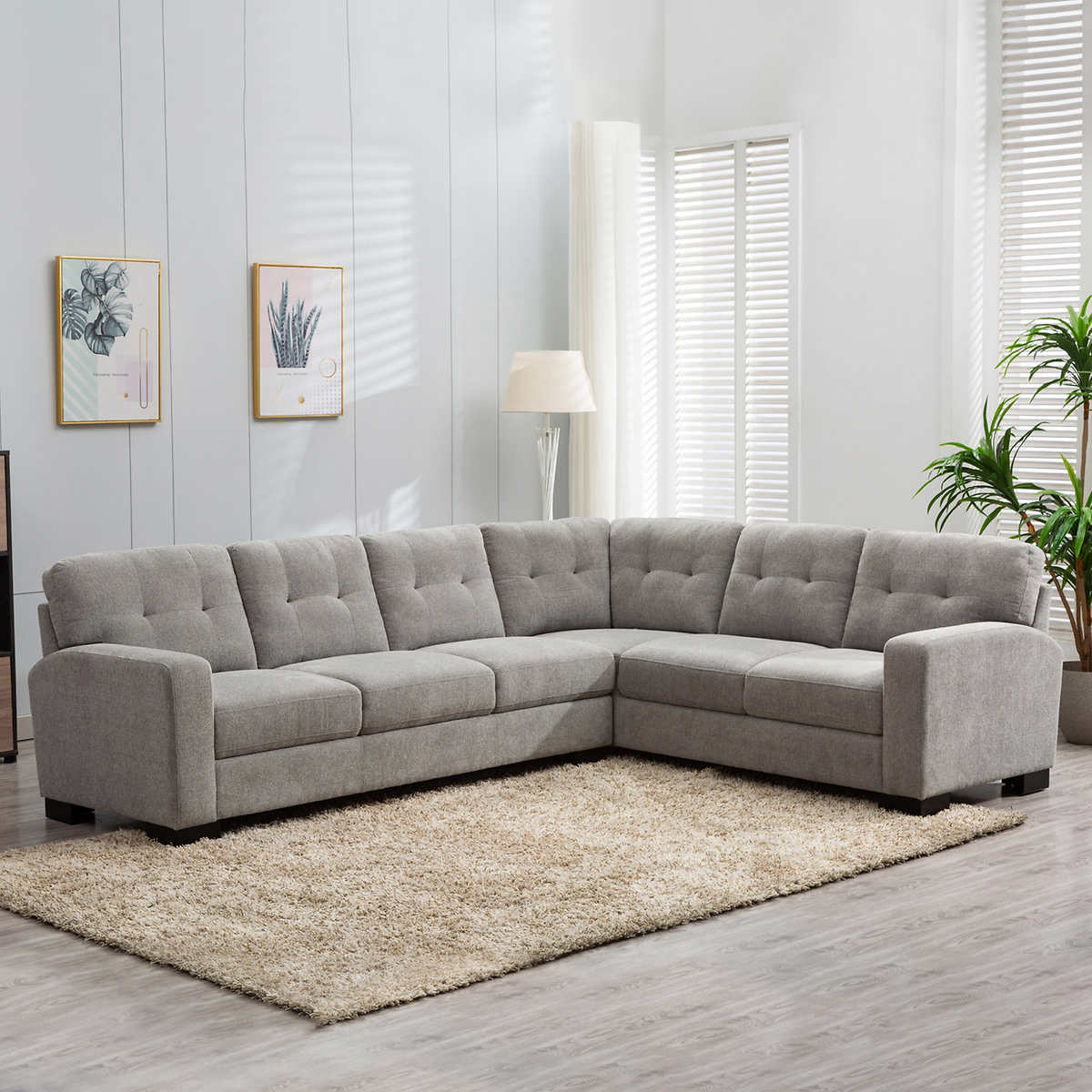 Costco - Annadale Fabric Sectional - Retail $1499