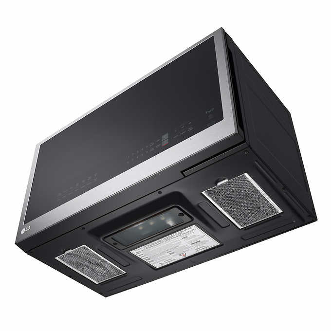 NEW - LG 2.0 cu. ft. Smart Wi-Fi Enabled Over-the-Range Microwave Oven with EasyClean - Retail $299