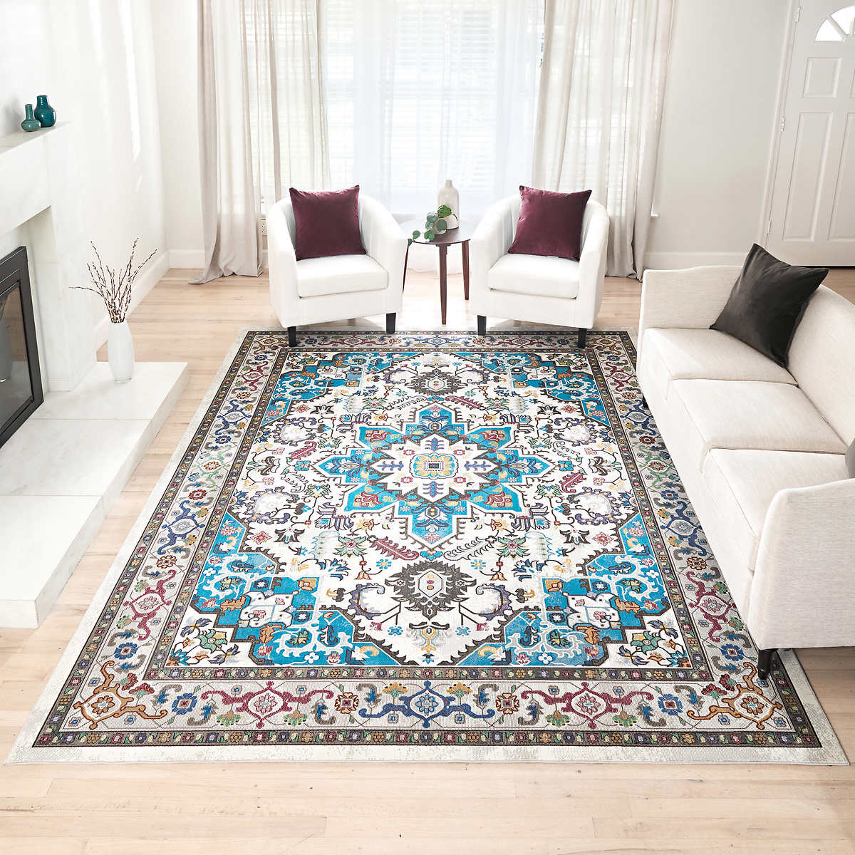 Like NEW - Costco - Carmen Rug Collection, Barlow 7' 10" x 10' - Retail $249