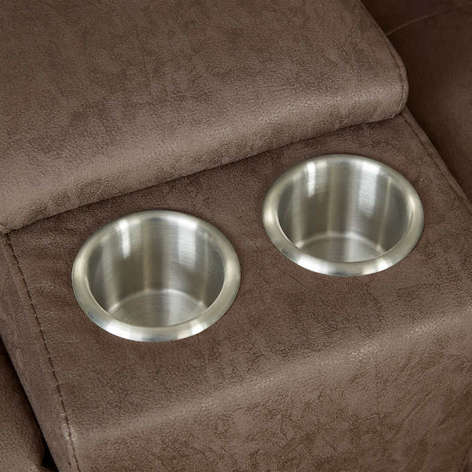 Costco - Fletcher 6-piece Fabric Reclining Sectional - Retail $1799