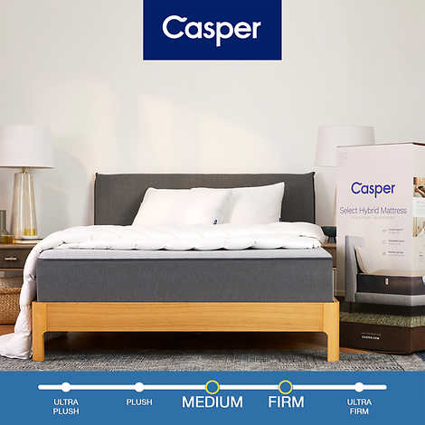 NEW - Casper KING Select 12" Hybrid Medium-Firm Mattress - Retail $979