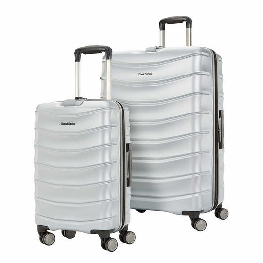 Samsonite Silver Amplitude Hardside 2 Piece Luggage Set