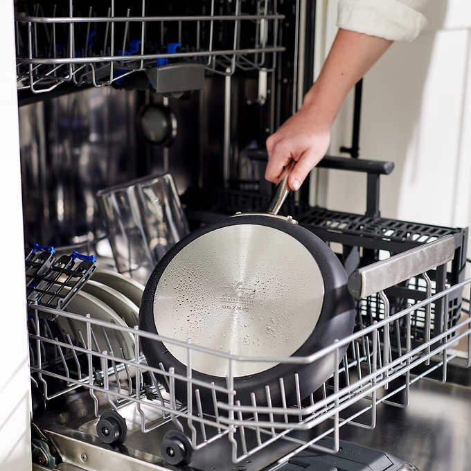 NEW - Costco - All-Clad Hard-Anodized Fry Pan 3-piece Set - Retail $84