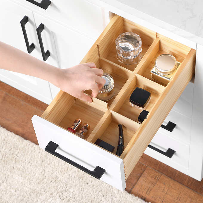 NEW - Costco - OVE Decors Alonso 36" Bath Vanity in White - Retail $999