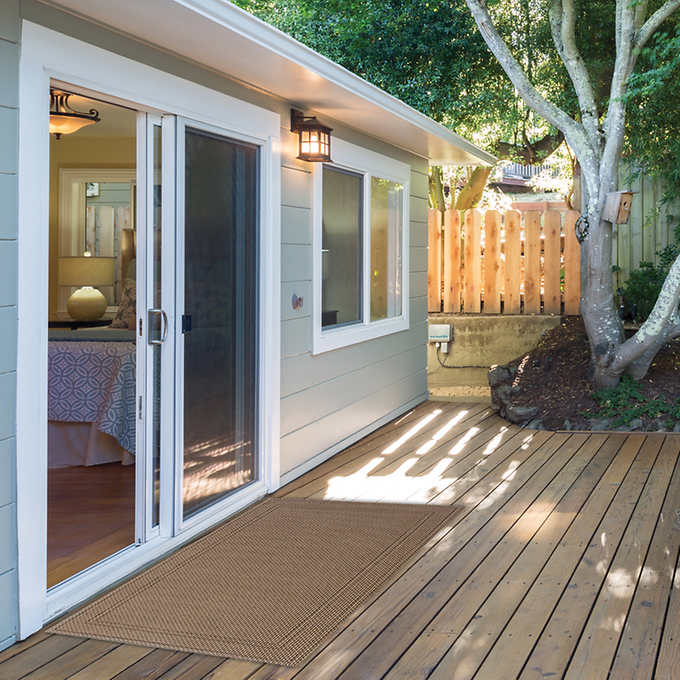 Costco - Apache Mills Manhattan Entrance Mat, Indoor/Outdoor, 30" X 47", Brown - Retail $15