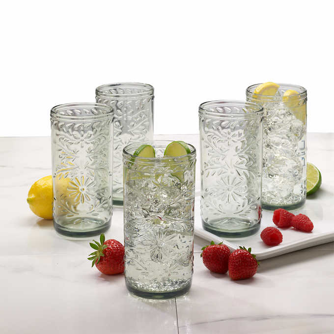 NEW - Tritan Green 8-piece Tumbler Set - Retail $16