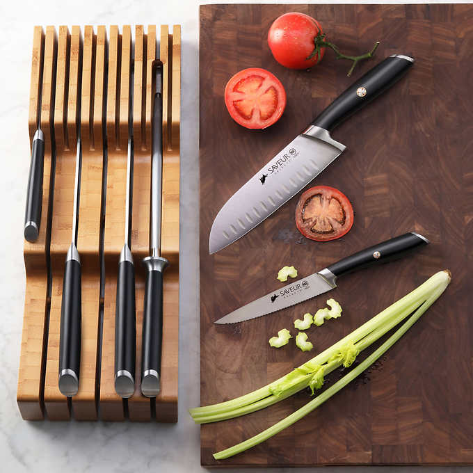 NEW - SAVEUR 7PC KNIFE SET - Retail $129