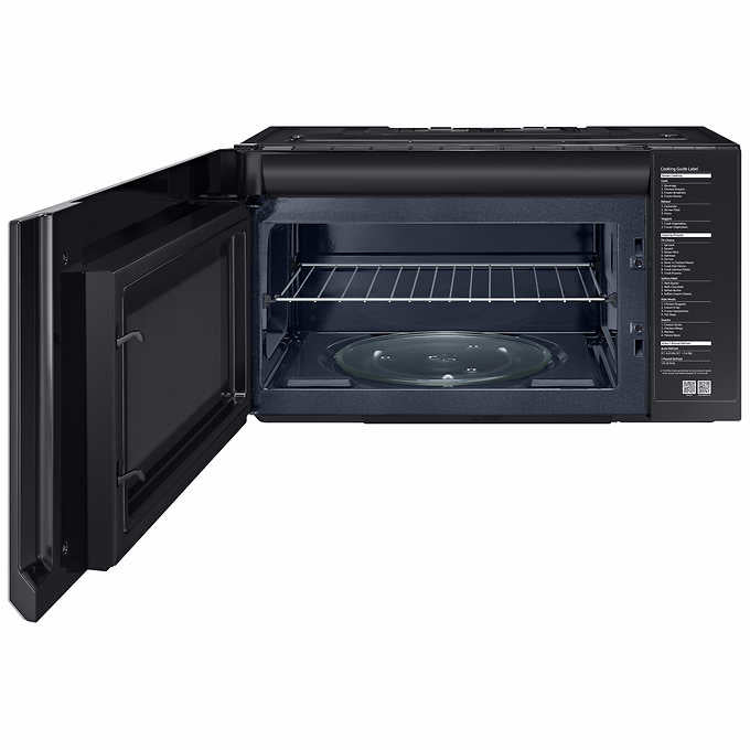 Samsung 2.1 cu. ft. Over-the-Range Microwave with Sensor Cook ME21M706BAG - Retail $479