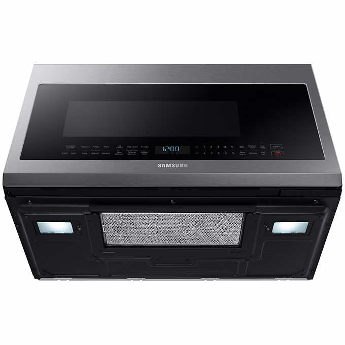 Samsung 2.1 cu. ft. Over-the-Range Microwave with Sensor Cook ME21M706BAG - Retail $479