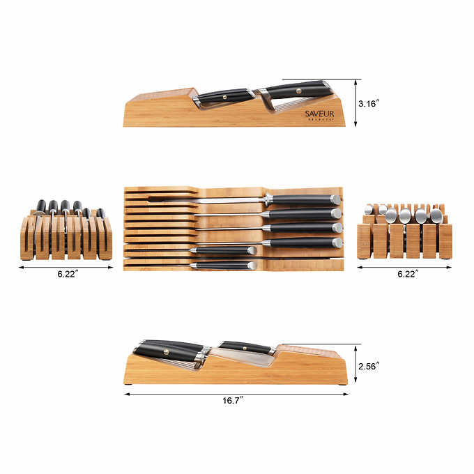 NEW - SAVEUR 7PC KNIFE SET - Retail $129