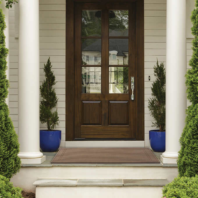 Costco - Apache Mills Manhattan Entrance Mat, Indoor/Outdoor, 30" X 47", Brown - Retail $15