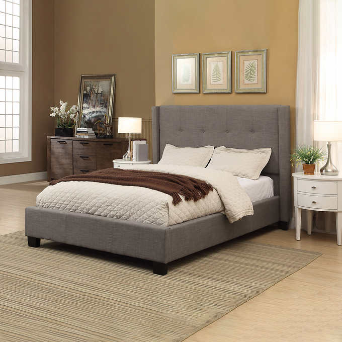 NEW - Costco - Macallister Upholstered Bed - Retail $649