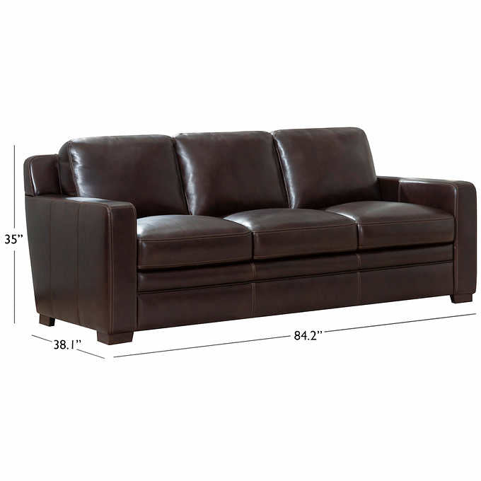 Costco - Chanton Leather Sofa - Retail $1499