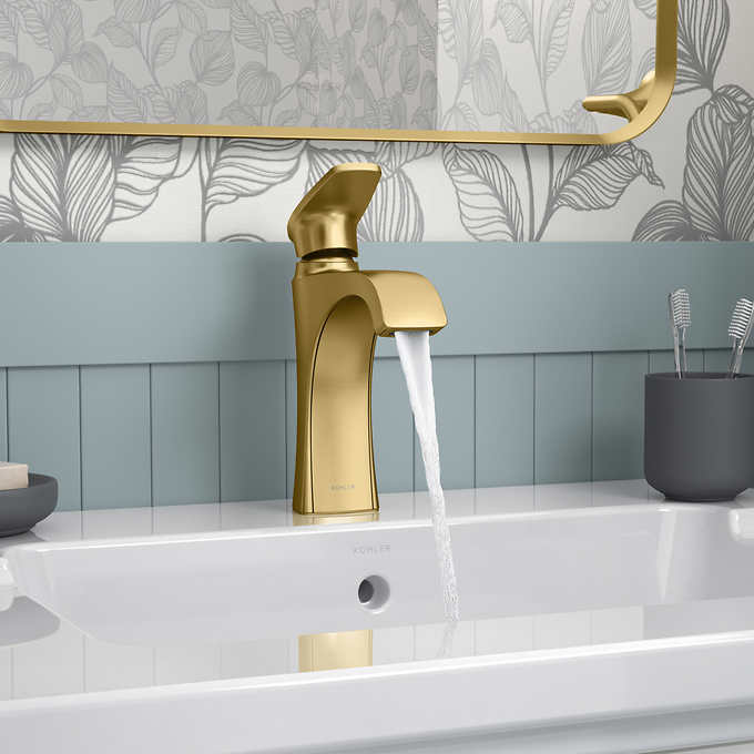 Kohler Tome Gold Single-Handle Bathroom Faucet