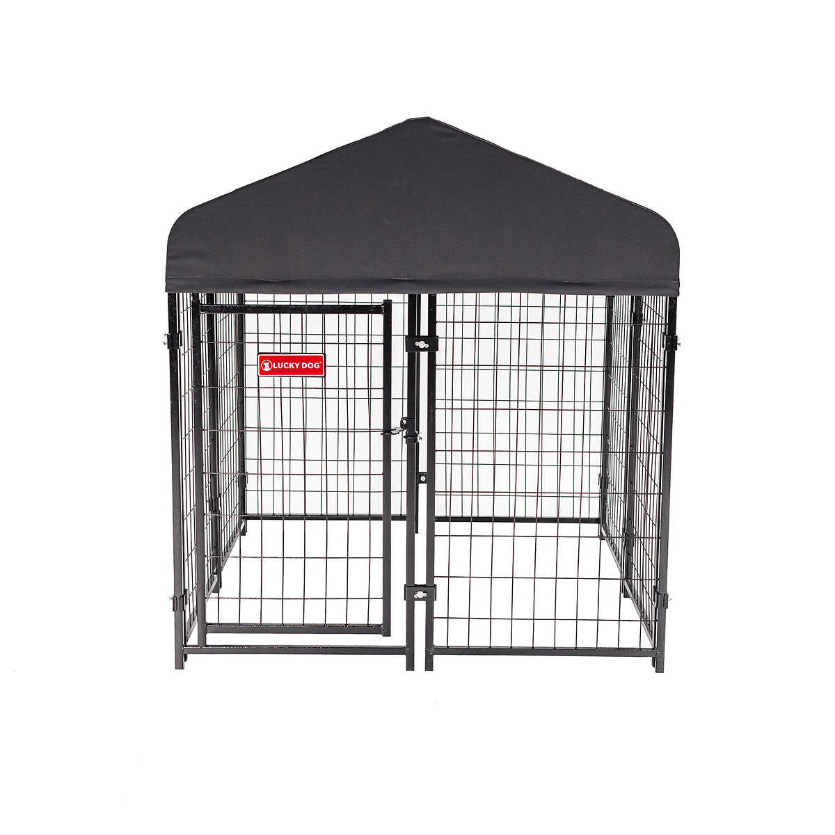 Costco - Lucky Dog STAY Series Studio Jr. Dog Kennel 4'x4' with Privacy Screen - Retail $229