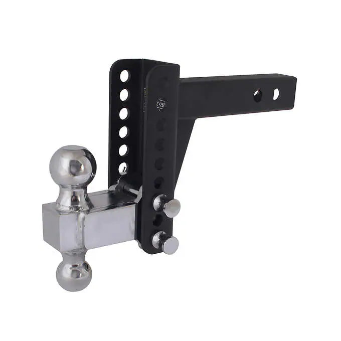NEW - Trailer Valet 14,000 lbs Capacity  Steel Drop Hitch, 0-6" Drop, 2" and 2-5/16" Ball - Retail $119