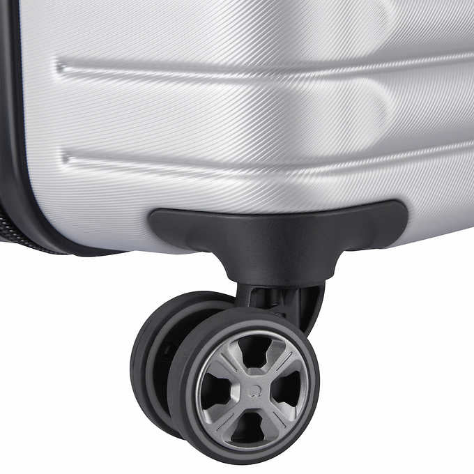 Costco - Delsey Silver 2-piece Hardside Trunk Set - Retail $149