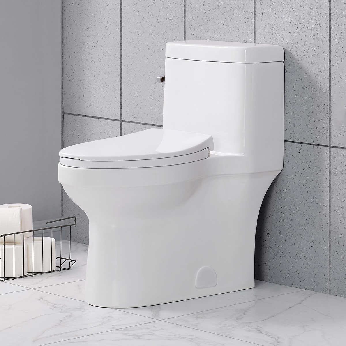 NEW - Costco - OVE Decors Sabine One Piece Toilet - Retail $449