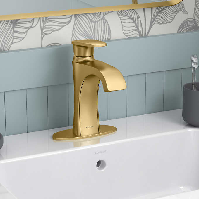 Kohler Tome Gold Single-Handle Bathroom Faucet