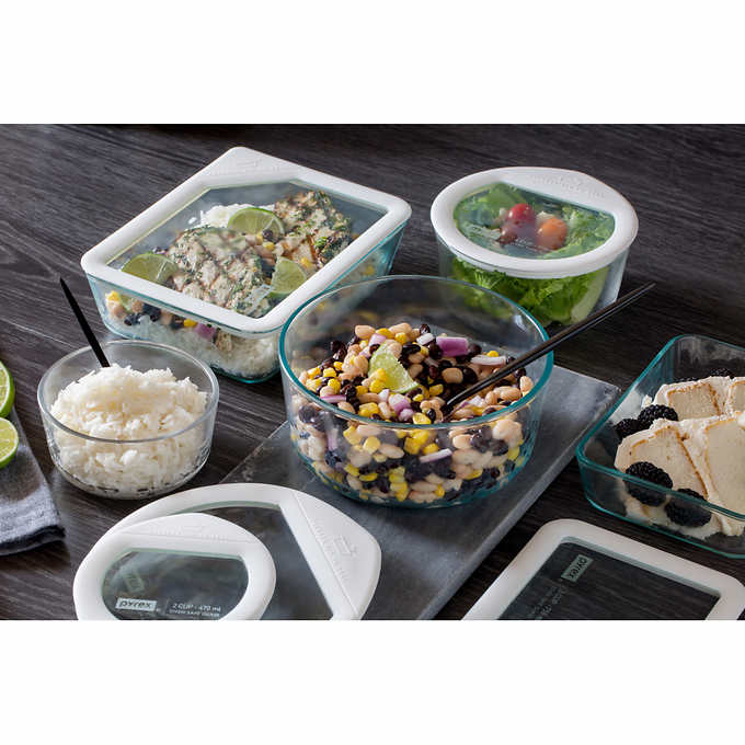 Costco - Pyrex 10-piece Ultimate Glass Food Storage Set - Retail $49