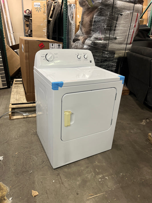 Like NEW - Kenmore 29" Front Load Electric Dryer with Wrinkle Guard and 7.0 Cubic Ft. Total Capacity - Retail $599