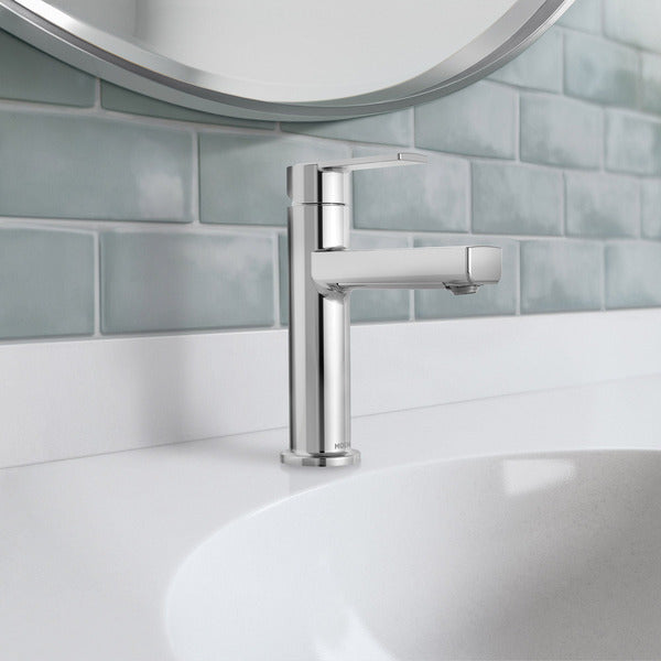 NEW - Moen Saldo Single Handle Bathroom Faucet
