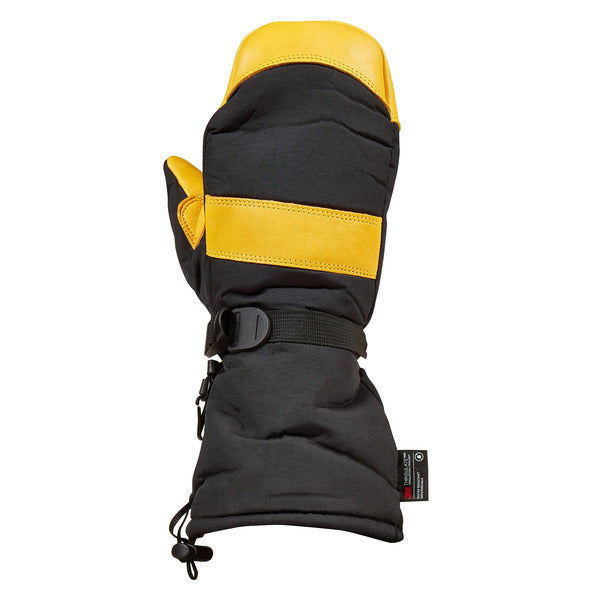 Saranac Gauntlet Premium Deerskin Ski Mitt, Assorted Sizes
