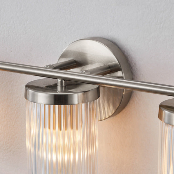 LUCA Housemark Appliances 3 Light Vanity Bar - Brushed Nickel