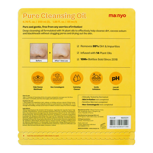 ma:nyo Pure Cleansing Oil