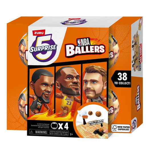 5 Surprise NBA Ballers - Series 2, 4-pack