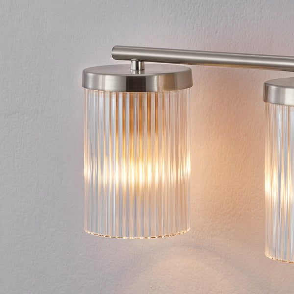 LUCA Housemark Appliances 3 Light Vanity Bar - Brushed Nickel