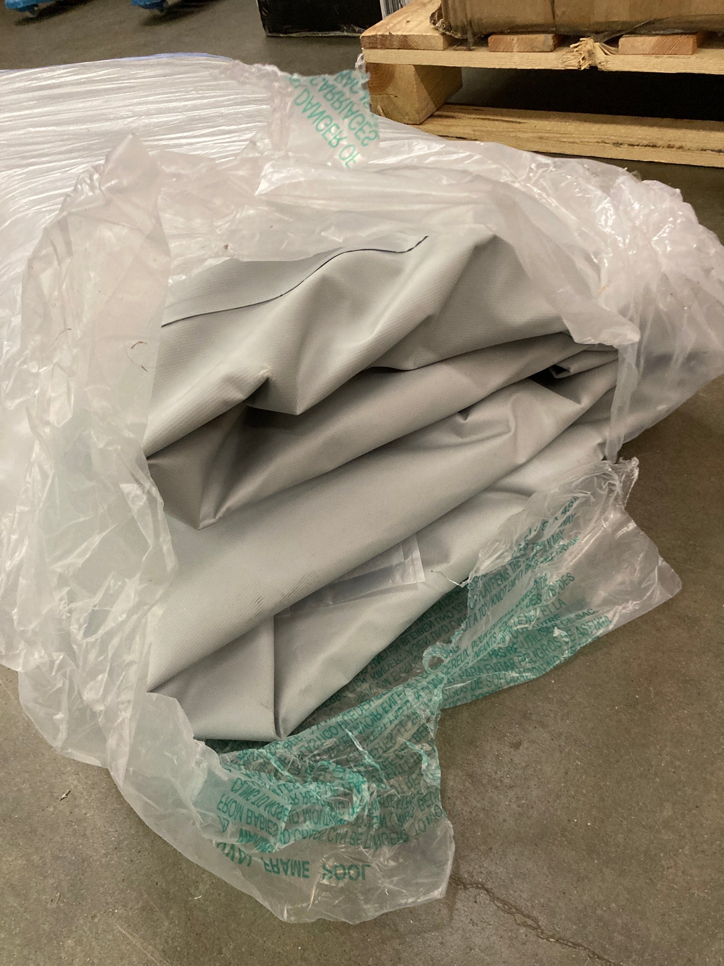 NEW - INTEX 12736E, 16'6"x9'x48" Oval Frame Pool Liner - Retail $226