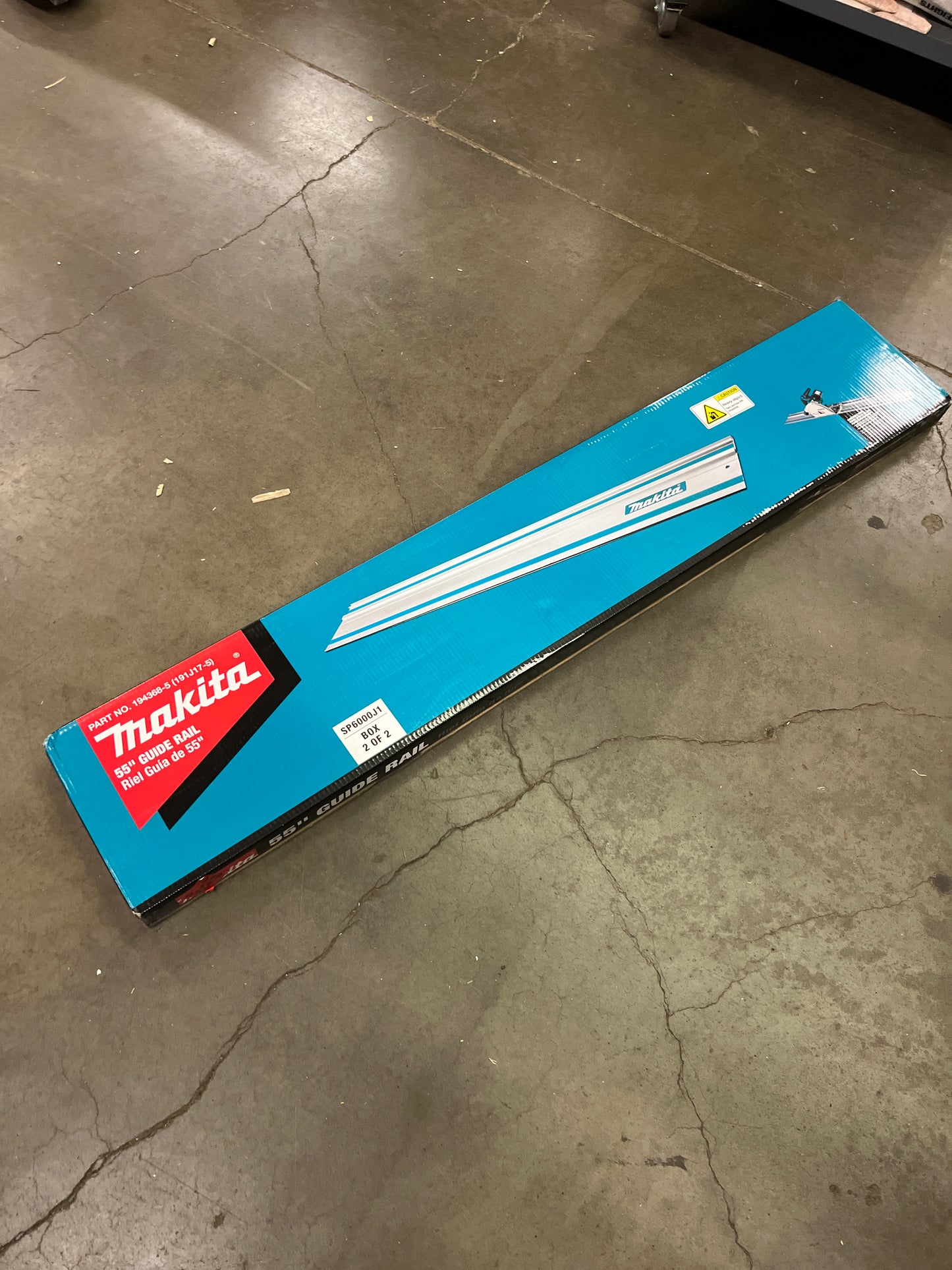 NEW in Box - Makita 194368-5 55" Guide Rail - Retail $98