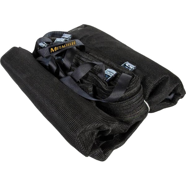 MetalTech Ultra-Jack 21 ft. 10 in. x 48 in. Polyethylene Safety Net for the Ultra-Jack and Pump Jack Systems PJ-SNBK