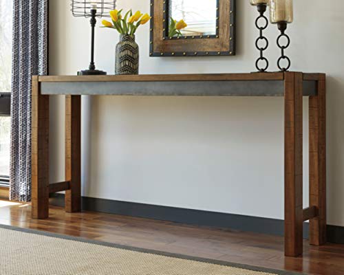 NEW - Signature Design by Ashley Furniture Torjin Urban Counter Height Dining Room Table, Two-tone Brown - Retail $240